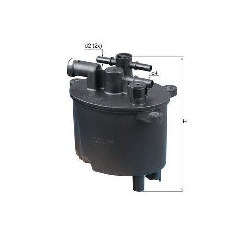 Filtro carburante mahle 581 - filtro,